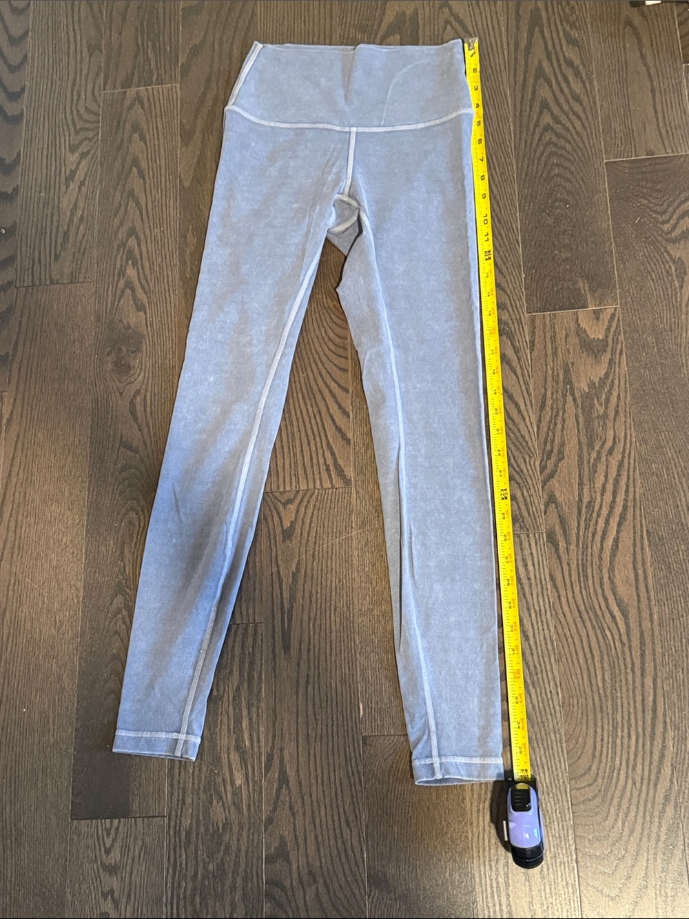 Lululemon Washed Gray Medium-High-Waist Active Leggings